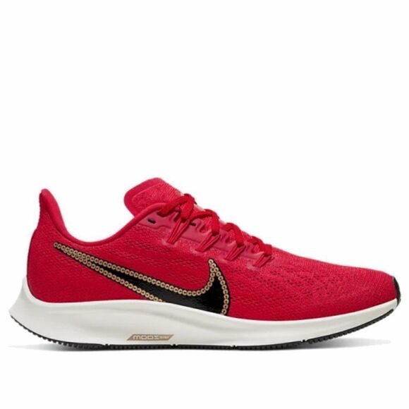 NEW RED NIKE Air Zoom Pegasus 36 Limited Color Size 12 US 44.5 EUR GD - Picture 9 of 14